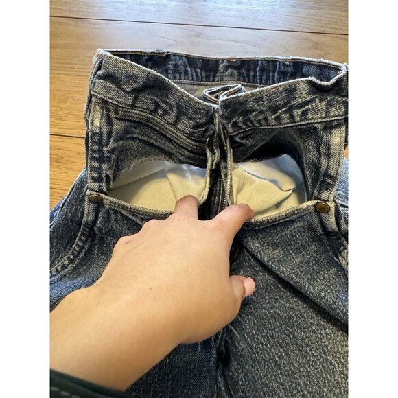 Wrangler Jeans Mens 36x30 Blue Stretch Western 947STR American Country Outdoor - Picture 8 of 13